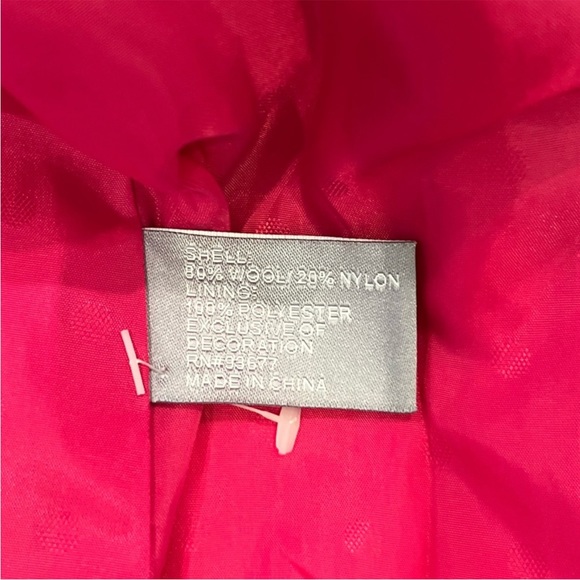 JCP pink wool winter jacket - Picture 10 of 10